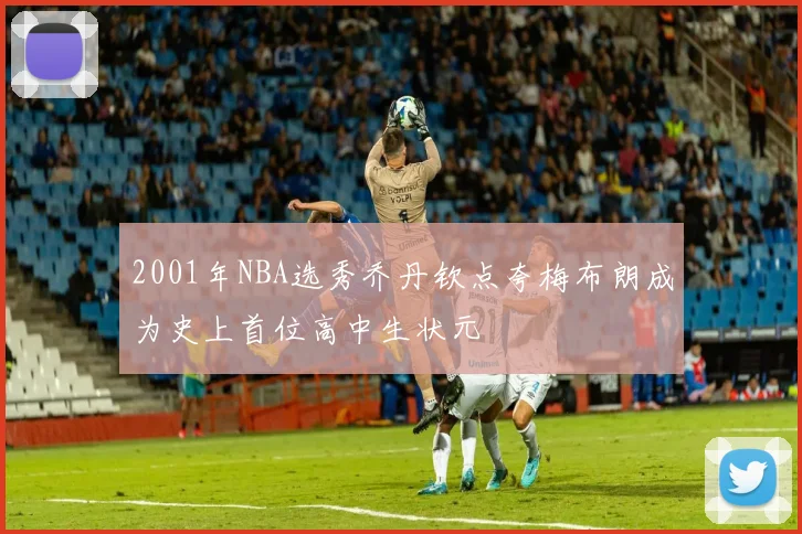 2001年NBA选秀乔丹钦点夸梅布朗成为史上首位高中生状元
